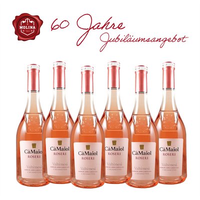 6er Jubiläumspaket - Roseri, Valtenesi Chiaretto, DOP