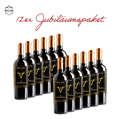 12er Paket- Paso a Paso Tempranillo Orgánico, VdT de Castilla, Bodegas Volver, Casa de los Pinos, Cuenca, 04XVO005_12