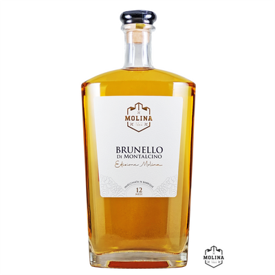 Grappa Brunello Casa Molina 70cl, 12 mesi in Barrique, 05GMO011